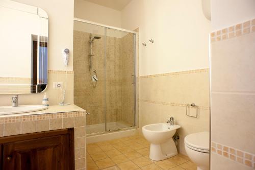 Kylpyhuone majoituspaikassa B&B La Terrazza