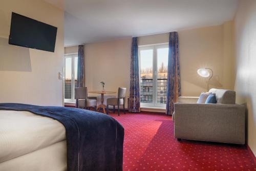 Un lugar para sentarse en Hotel Hagemann Hamburg Hafen