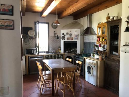 Kjøkken eller kjøkkenkrok på Villa Terreforti