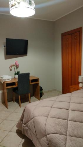 Μια τηλεόραση ή/και κέντρο ψυχαγωγίας στο B&B Lido Azzurro