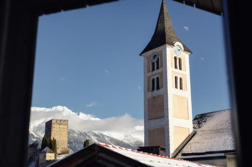 Vue générale sur la montagne ou vue sur la montagne depuis l'appart'hôtel