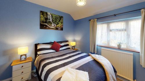 Ένα ή περισσότερα κρεβάτια σε δωμάτιο στο Orchards in Orpington
