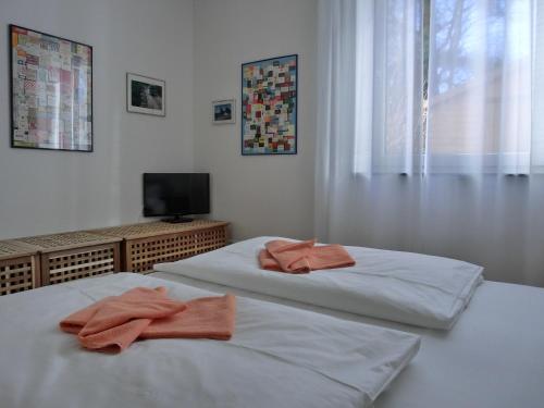 Ліжко або ліжка в номері Ferienwohnung KL24