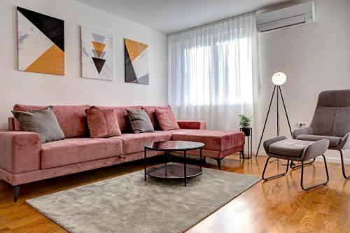 Zona d'estar a Luxury apartment Olivia