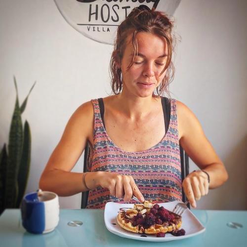 Jídlo v penzionu nebo okolí