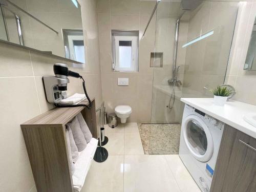 Kúpeľňa v ubytovaní Apartment in Crikvenica 42248