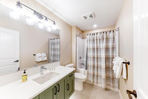 Ένα μπάνιο στο The Getaway At Feathertop