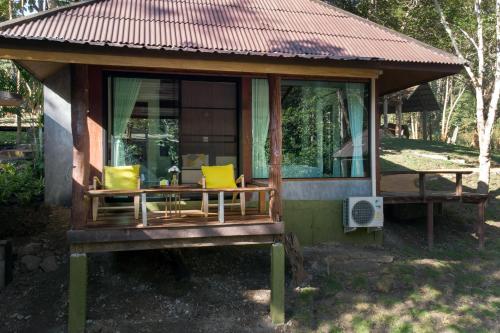 Tawan Riversideにある庭