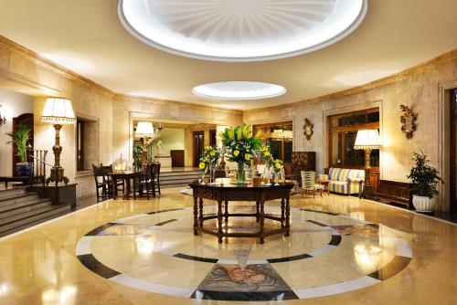 Ruang duduk di Hostal de la Gavina GL - The Leading Hotels of the World
