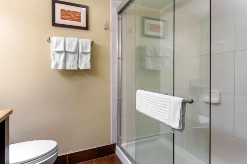 Ένα μπάνιο στο Comfort Inn Hammond I-94