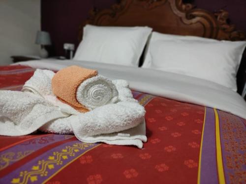 Postel nebo postele na pokoji v ubytování Casa Raiz Ponte de Lima