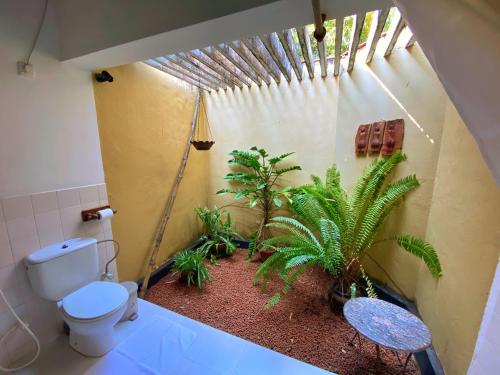 Bathroom sa Ging Oya Lodge