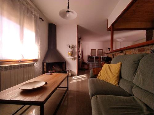 Χώρος καθιστικού στο Apartamento Can Jaramills 1