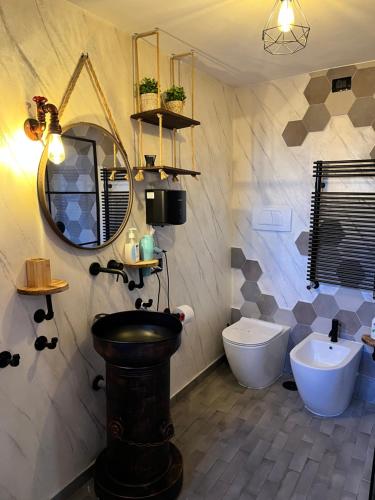 A bathroom at Eco Home