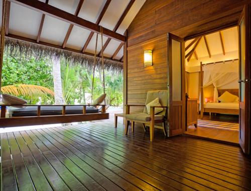 Zahrada ubytování Medhufushi Island Resort
