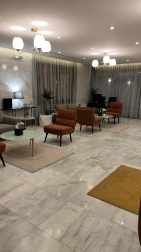 Posezení v ubytování فندق ايون -الندى Ion Hotel