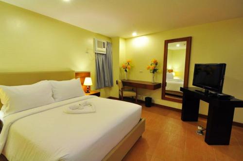 Μια τηλεόραση ή/και κέντρο ψυχαγωγίας στο The Well Hotel