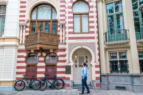Jízda na kole v ubytování Amsterdam Marriott Hotel nebo okolí