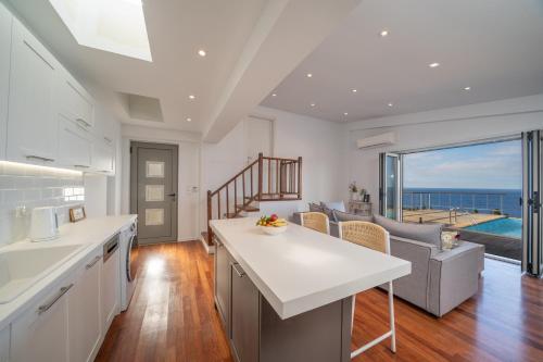 Χώρος καθιστικού στο Baklava Villa