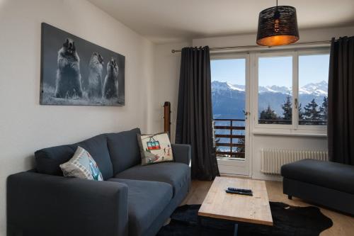 Nespecifikovaný výhled na hory nebo výhled na hory při pohledu z apartmánu