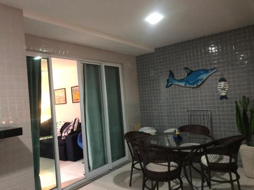 Posezení v ubytování Apartamento Praia Grande