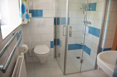Kúpeľňa v ubytovaní Zwettltalblick