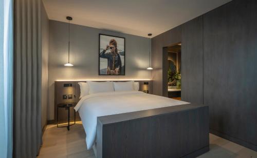 Postel nebo postele na pokoji v ubytování Radisson Blu Royal Hotel Dublin