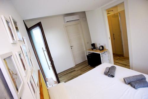 Cama o camas de una habitación en Bagus Room