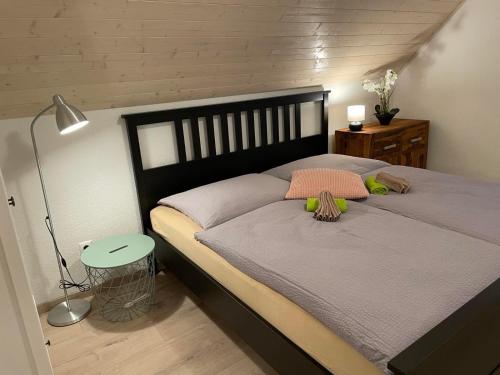 Кровать или кровати в номере Vila Alila
