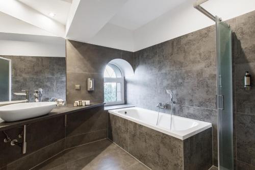 Koupelna v ubytování Hotel SEN