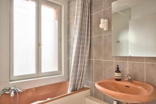 Et badeværelse på La maison du pêcheur