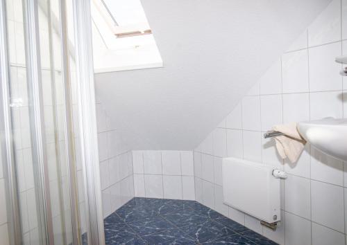 Een badkamer bij Ostut