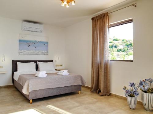 Posteľ alebo postele v izbe v ubytovaní Villa Kalypso Infinity Pool Villa