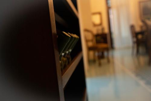 a close up of a cabinet door with a room at IL PALAZZO - Luxury Home & Event in Cosenza