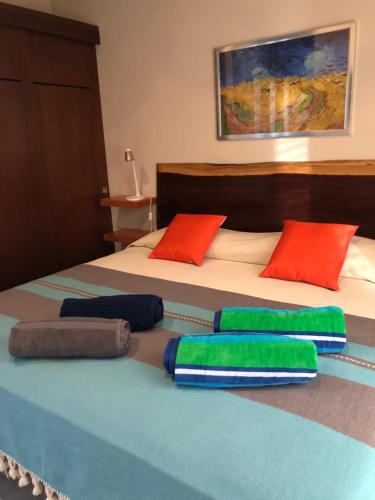 Postel nebo postele na pokoji v ubytování Departamento para 4 Personas Sueñitos en Bacalar