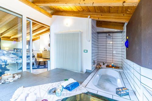 Kúpeľňa v ubytovaní B&B Alla Loggia dell'Imperatore