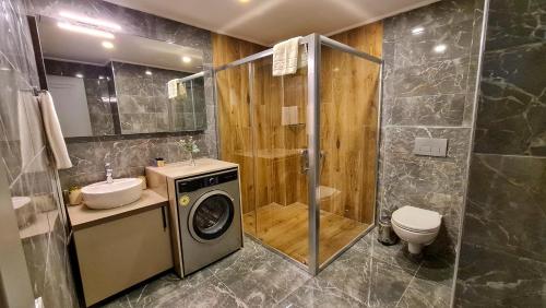 Koupelna v ubytování Letstay Panorama Suites