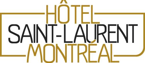 a sign that reads a hot san martinian moranca at Hôtel Saint-Laurent Montréal in Montréal