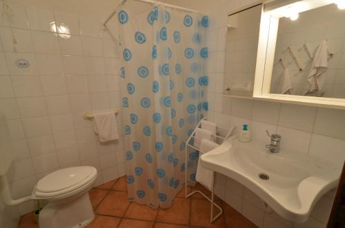 Ванная комната в azienda agrituristica Allumiere