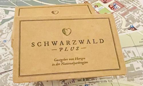 a sign that reads savannah pad on a map at Haus Jenni im Schwarzwald, 3,5-Zimmer, große Terrasse in Freudenstadt