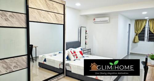 Postel nebo postele na pokoji v ubytování Cozy Air Putih Homestay Kuantan 4R5B by GlimHome