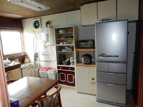 Dapur atau dapur kecil di Guest House Nisshin