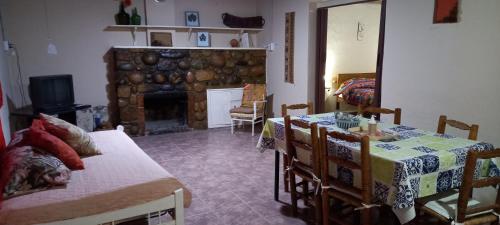 Posezení v ubytování Casa Felix