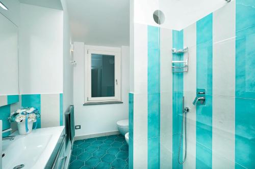 Kúpeľňa v ubytovaní Casa Don Plinio Amalfi Center