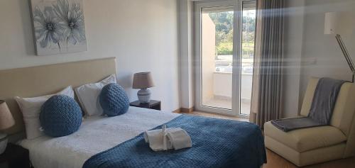 Ένα ή περισσότερα κρεβάτια σε δωμάτιο στο Hotel Larverde