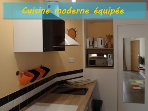 Photo de la galerie de l'établissement Superbe T3 avec vue pour vos Vacances ou votre CURE-Wifi, à La Bourboule