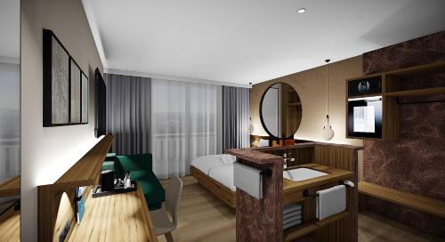 Posezení v ubytování Weinzuhause Hotel-Restaurant-Vinothek