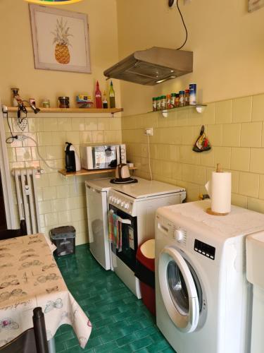 Kuchyň nebo kuchyňský kout v ubytování Casa dell amore 2