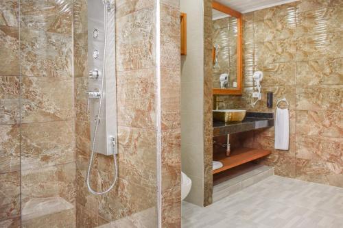 Koupelna v ubytování Orígenes Arcabuco Hotel Boutique