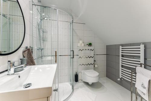 Kúpeľňa v ubytovaní Apartament Między Górami